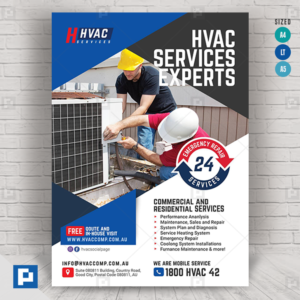 Commercial HVAC Company Flyer