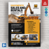 Construction Rentals Flyer