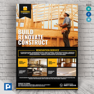 Construction and Handyman Flyer