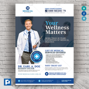 Doctor and Medical Service Flyer