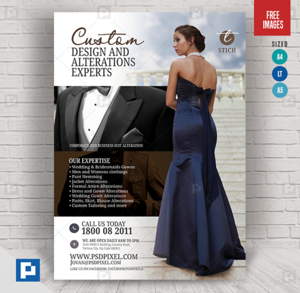 Dressmaking and Tailoring Flyer