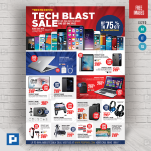 Electronic and Gadget Sale Flyer