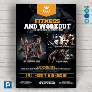 Fitness Gym Center Flyer