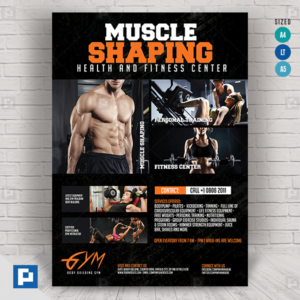 Fitness Gym and Workout Flyer