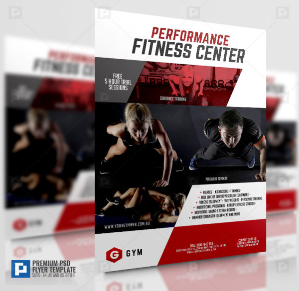 Fitness Promotional Flyer..