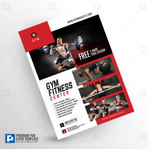 Fitness Studio Promo Flyer,