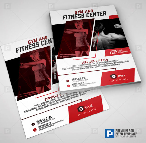 Fitness Training Studio Flyer