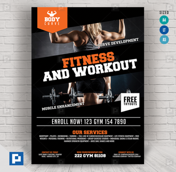 Fitness Workout Flyer