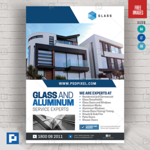 Glass and Aluminum Supply Flyer