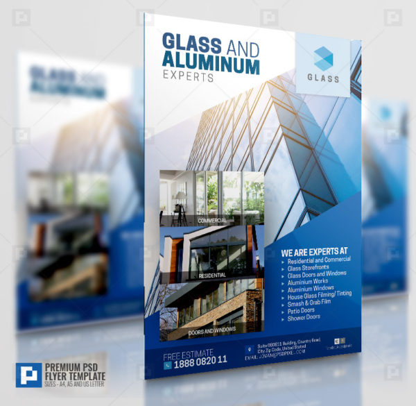 Glass and Aluminum Works Flyer