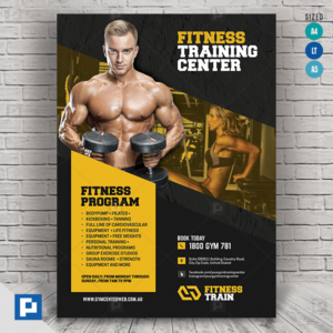 Gym Company Promotional Flyer