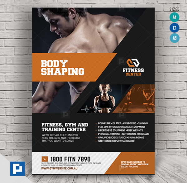 Gym Company Promotional Flyer