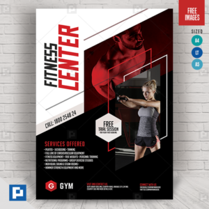 Gym and Fitness Flyer