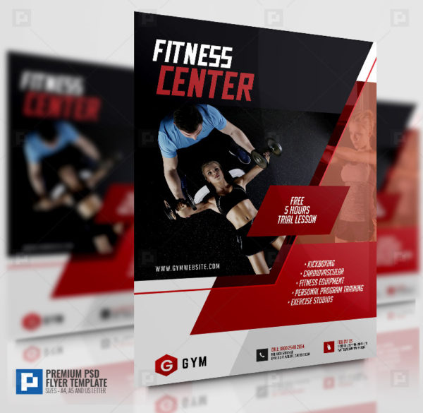 Gym and Training Flyer