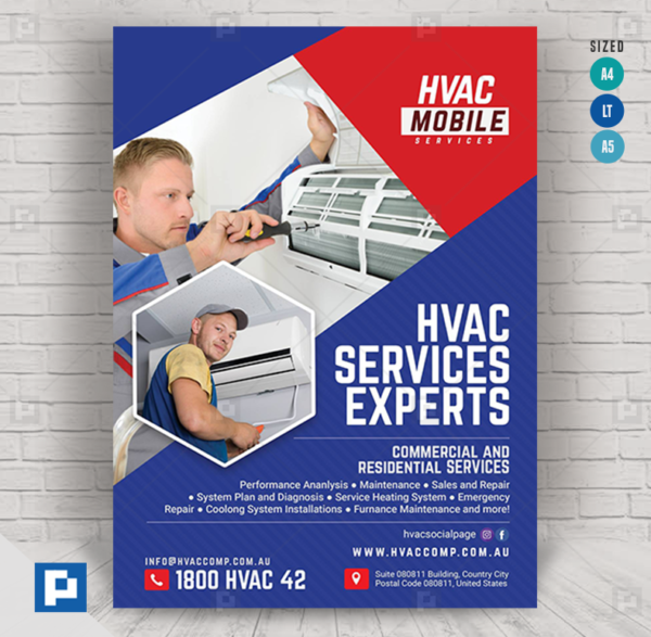HVAC Company Promotional Flyer