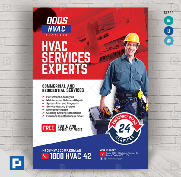 HVAC Experts Flyer