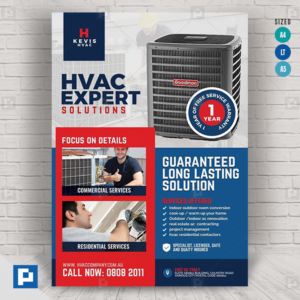 HVAC Installation and Repair Services Flyer