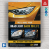 Headlight Restore and Repair Flyer