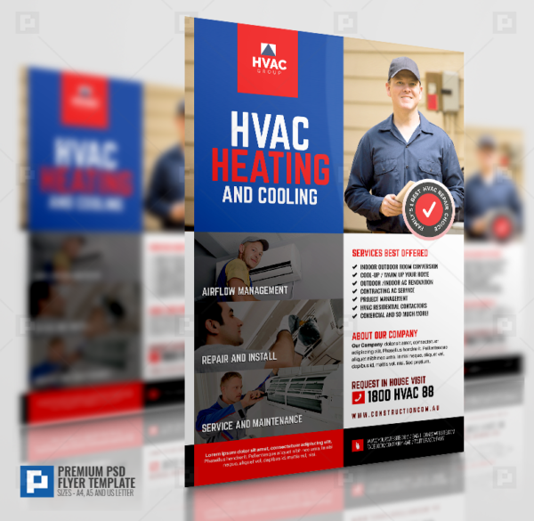 Heating and Cooling Service Company Flyer