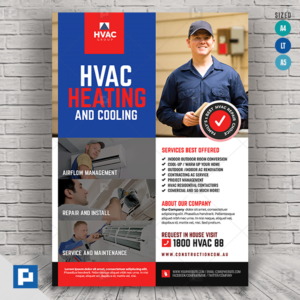 Heating and Cooling Service Company Flyer