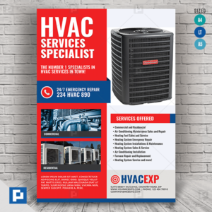 Heating and Cooling Services Flyer