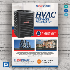 Heating and Cooling Services Flyer