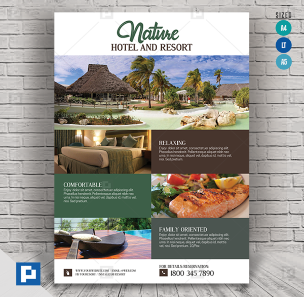 Hotel and Resort Flyer
