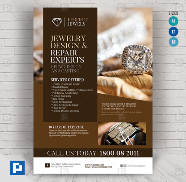 Jewelry Repair Flyer