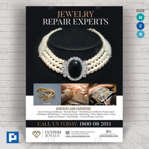 Jewelry Sales and Repairs Flyer