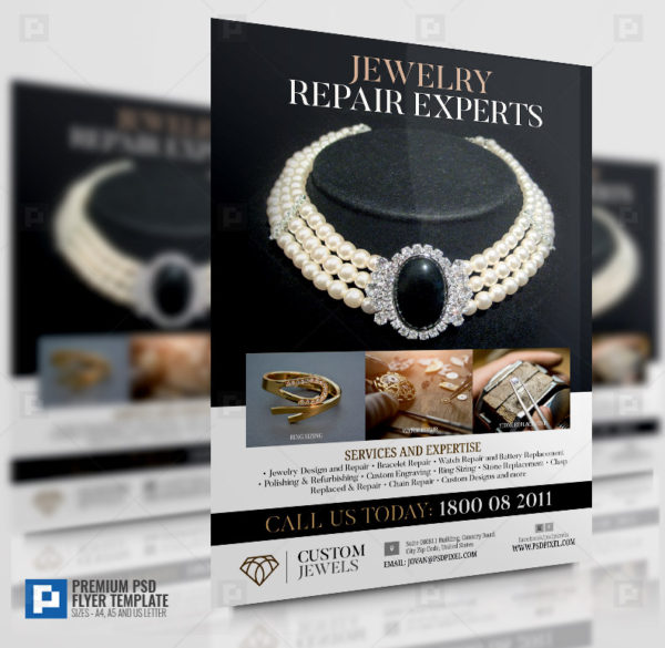 Jewelry Sales and Repairs Flyer