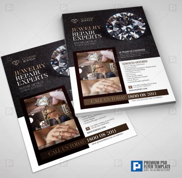 Jewelry Sales and Services Flyer