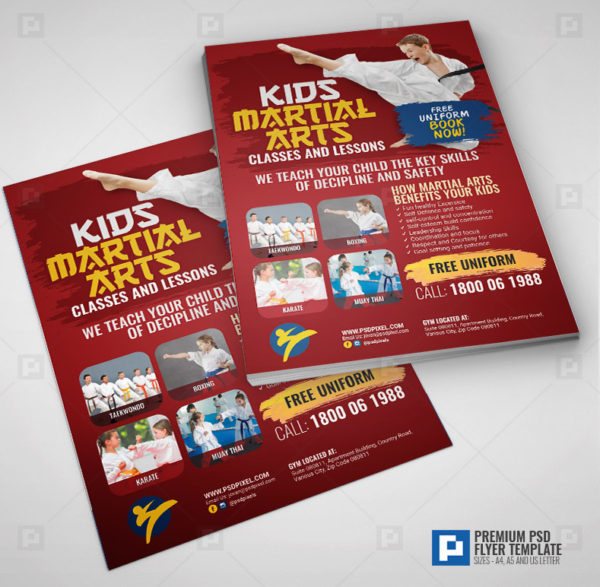 Karate Lesson Flyer