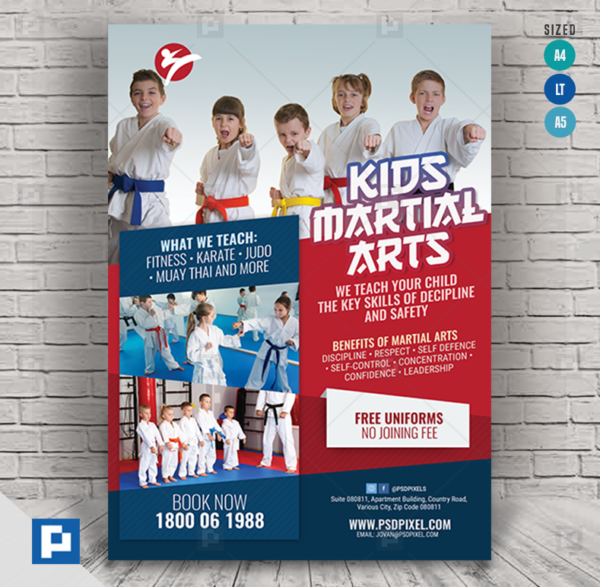 Karate Tutorial Flyer