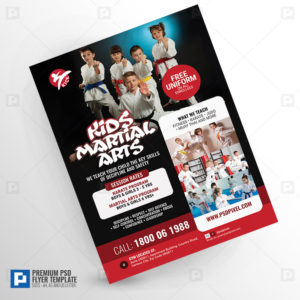 Kids Karate Class Flyer