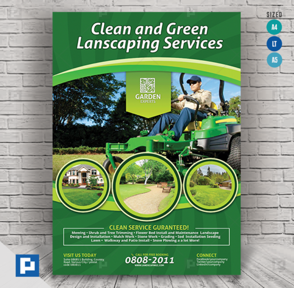 Landscaping Services Flyer