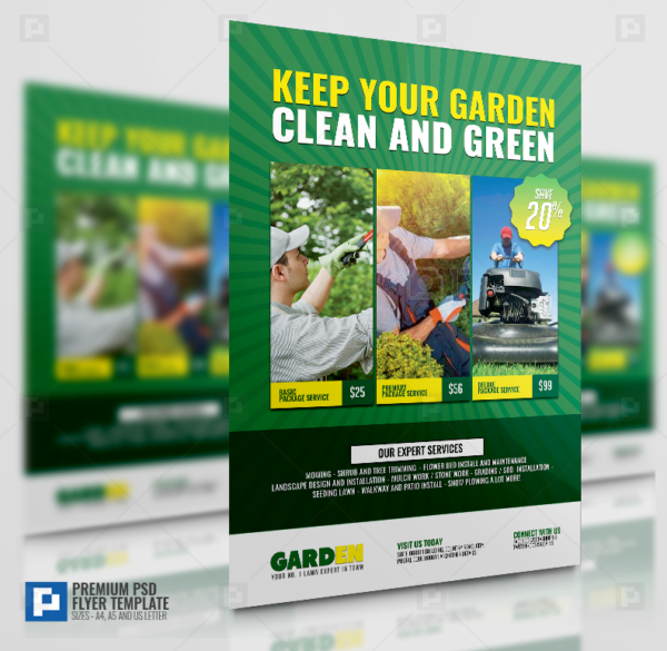 Landscaping Services Flyer