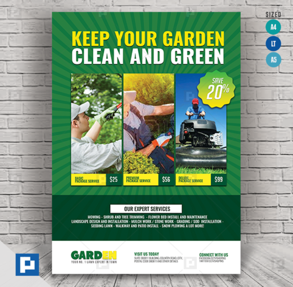 Landscaping Services Flyer