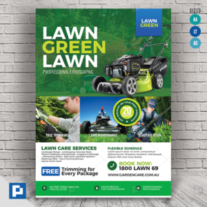 Landscaping and Lawn Care Flyer