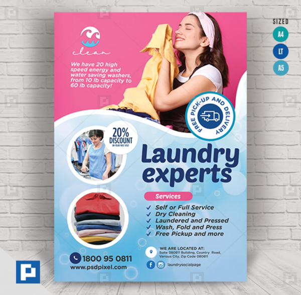 Laundry Care Expert Flyer