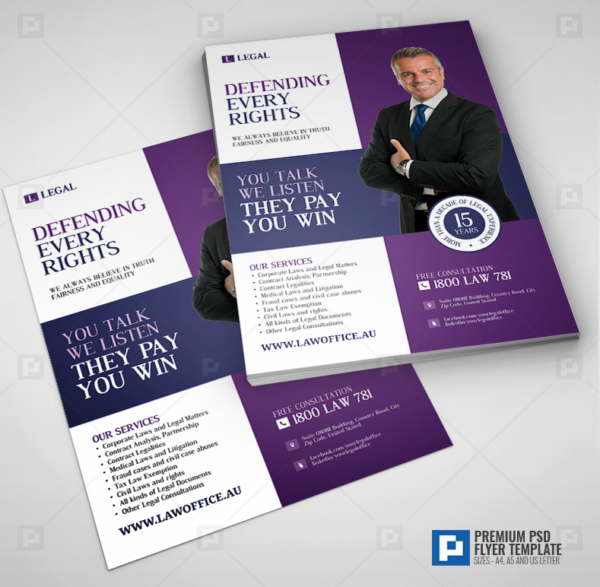 Law Office Promotional Flyer