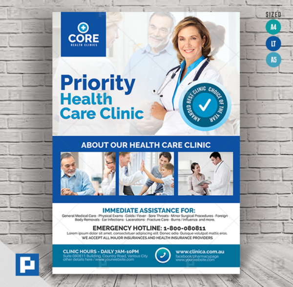 Medical Clinic Promotional Flyer