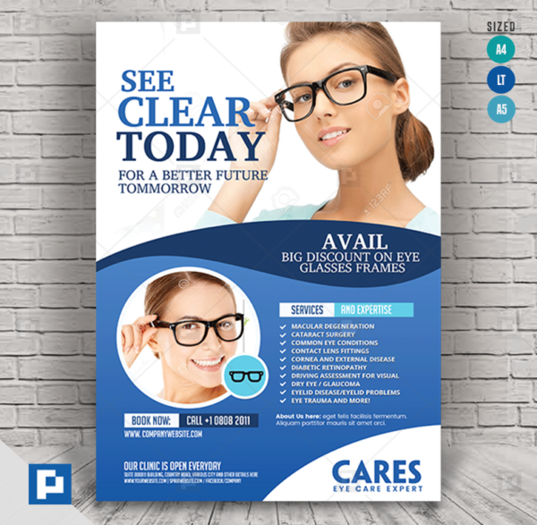 Optometrist Eye Care Flyer