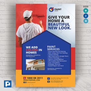 Paint Contractor Promotional Flyer