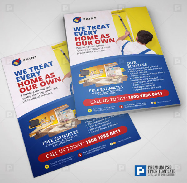Painting Company Promotional Flyer