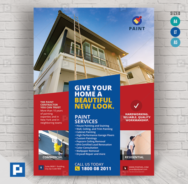 Painting Services Flyer