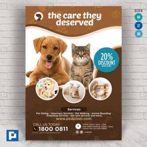 Pet Care Center Flyer