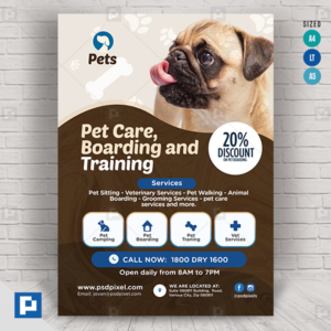 Pet Care Services Flyer