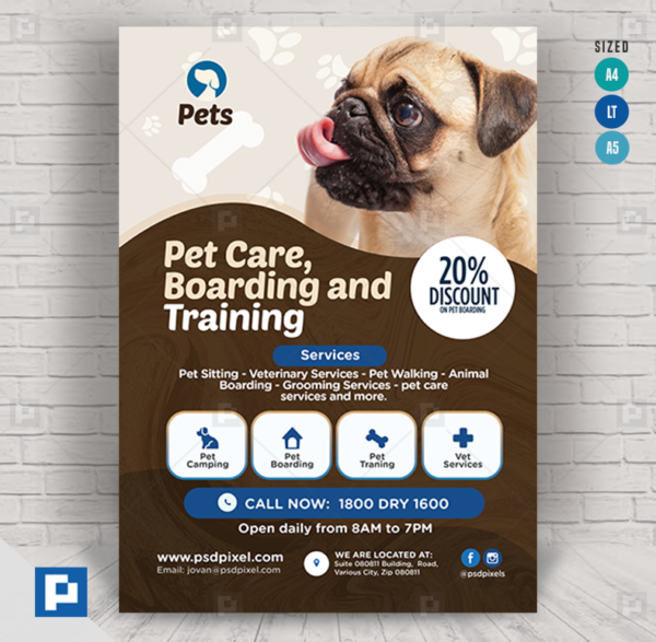 Pet Care Services Flyer