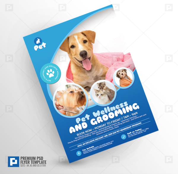 Pet Grooming Promotional Flyer
