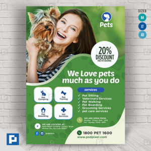 Pet Services Flyer